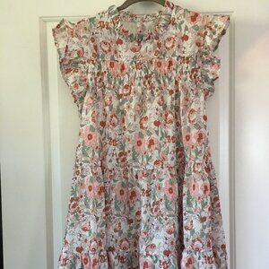 Cupshe Charming Lightweight Smocked Floral Dress